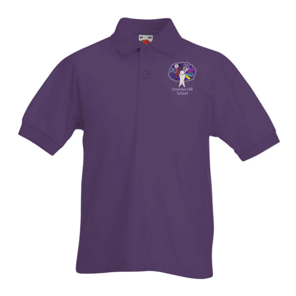 SS11B Fruit of the loom childrens polo shirt Thumbnail